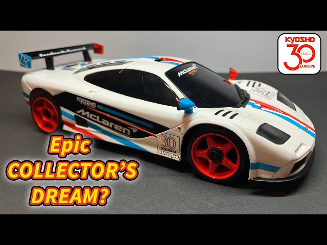 Kyosho Europe's 30th Anniversary Edition legendary McLaren F1 GTR