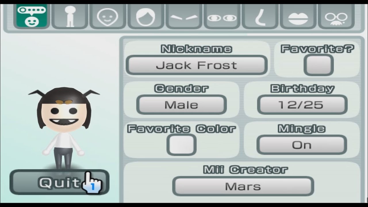 Jack Frost - Shin Megami Tensei - Mii 1472 - YouTube