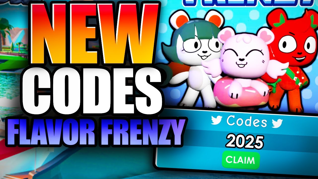 JANUARY 2025] ALL WORKING CODES FLAVOR FRENZY ROBLOX | FLAVOR