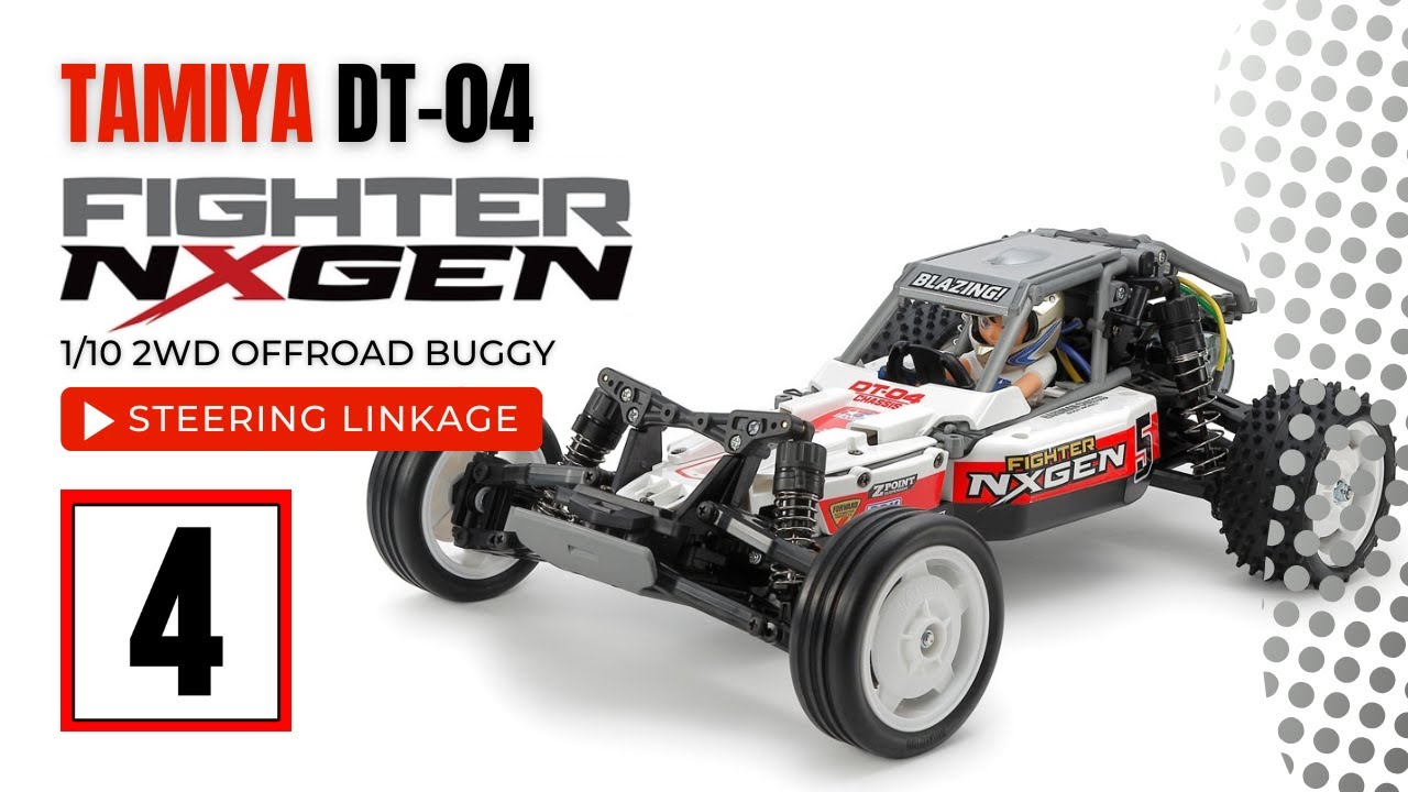 Tamiya DT-04 Fighter NXGEN - Steering Linkage - YouTube