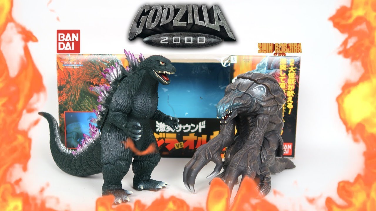 Bandai: Godzilla 2000 - Godzilla Vs. Orga (Sound Battlers) | Set