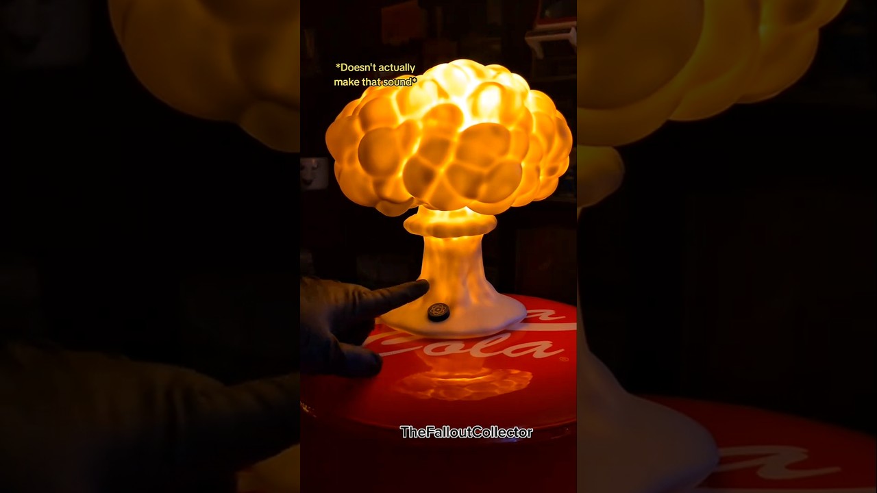Atomic Blast Lamp #Fallout - YouTube