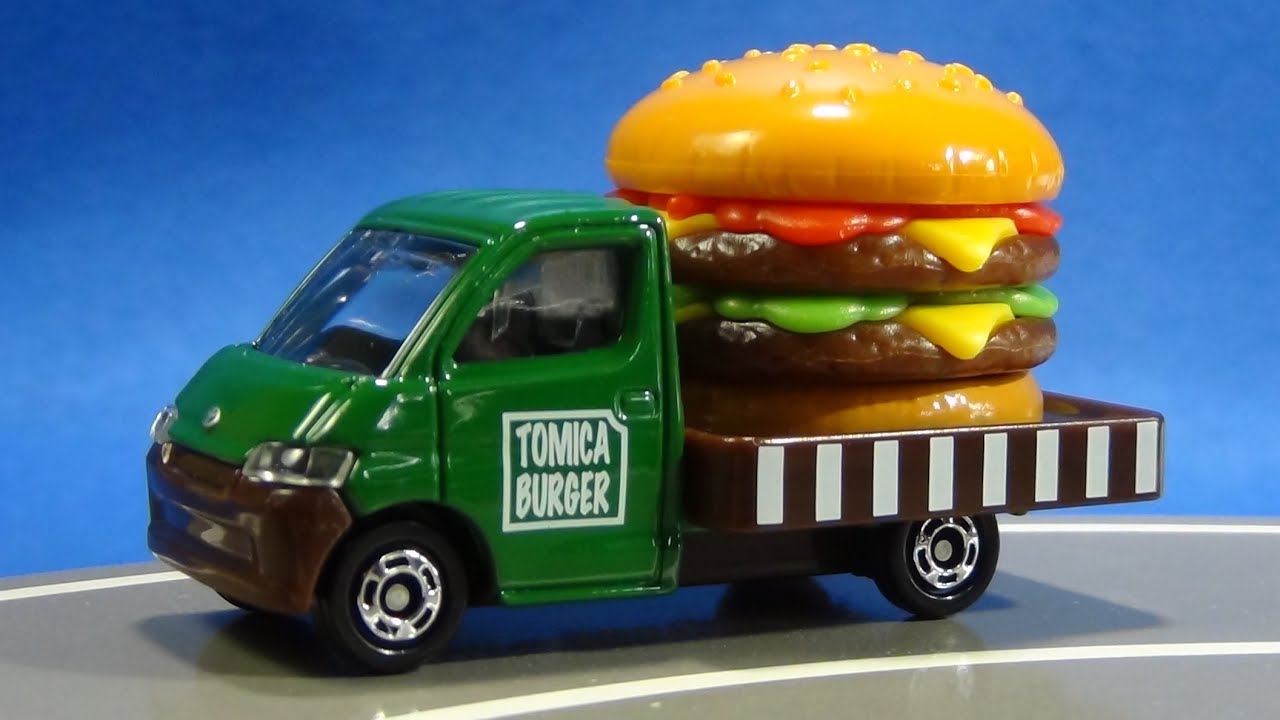 ダブルバーガーカー トミカ あつまれ! トミカのたべものやさん タカラ
