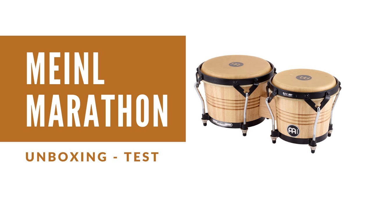 Meinl Marathon Bongos SNT-M - UNBOXING & TEST REVIEW - YouTube