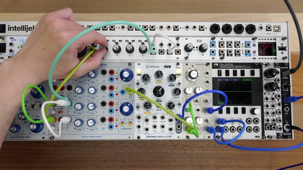 Patch Tips】281t ADSR Env. Buchla & Tiptop Audio Quad Function