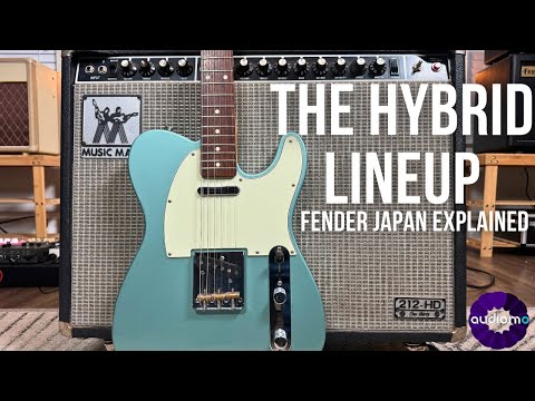 What's up with the Fender Japan Hybrid guitars? - YouTube