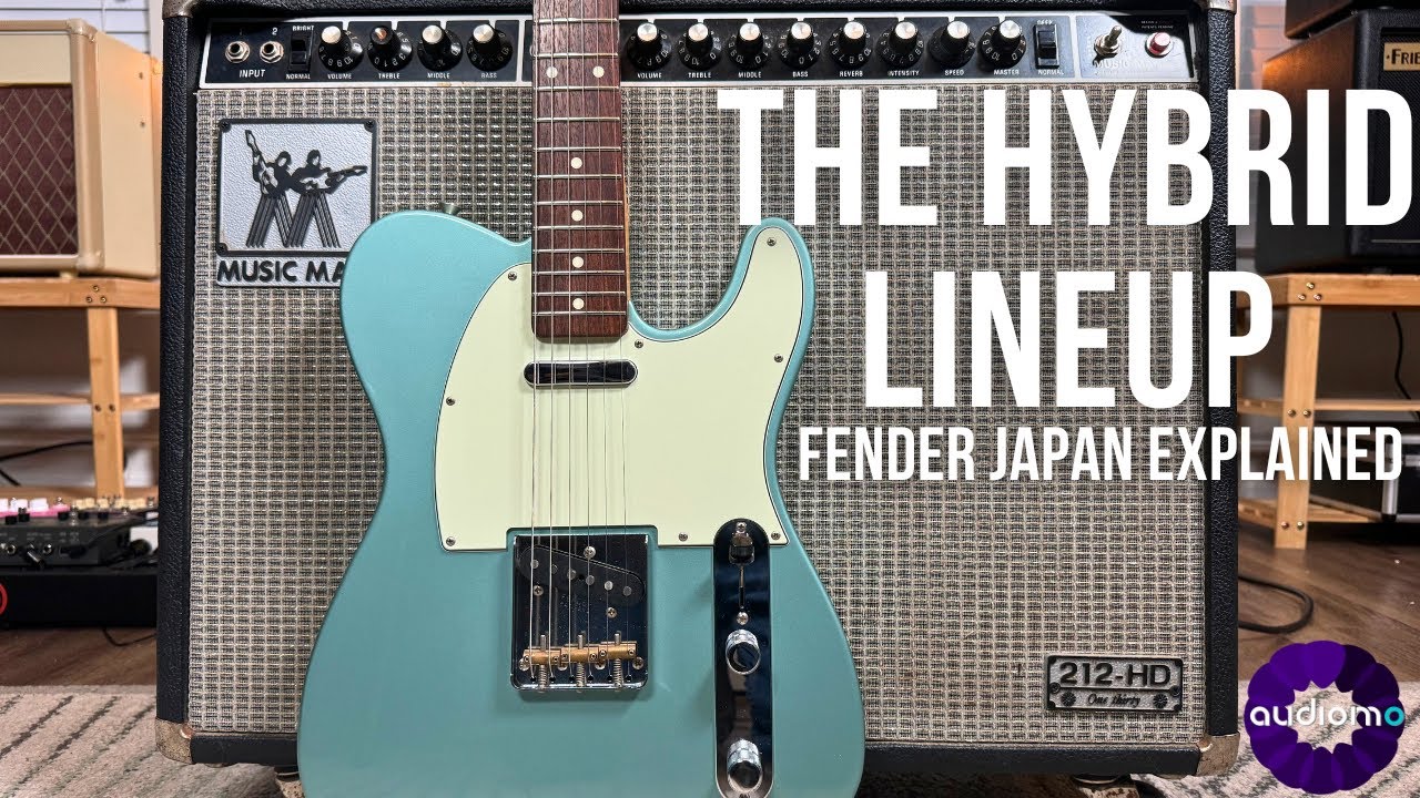What's up with the Fender Japan Hybrid guitars? - YouTube