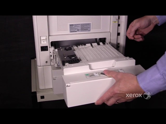 Xerox® Phaser® 3635 Duplex Tray and Jam Clearance - YouTube