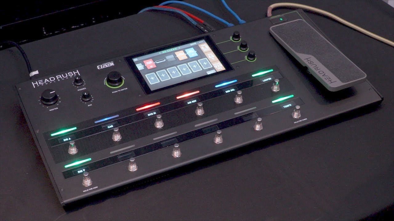 HeadRush Pedalboard - NAMM 2017 - YouTube