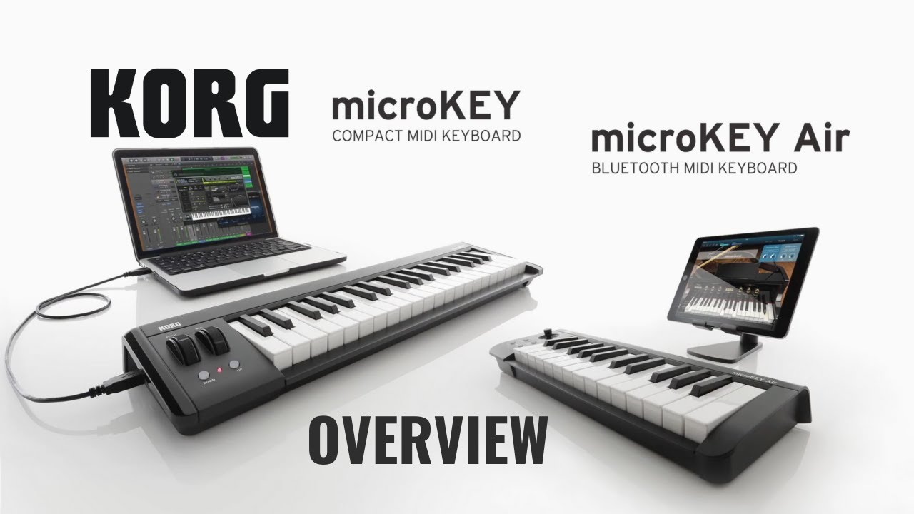 KORG microKEY2 37-Key Compact MIDI Keyboard | Guitar Center