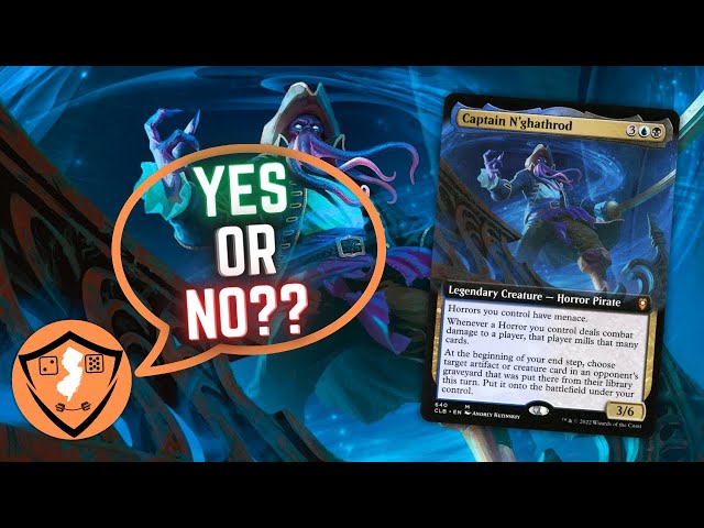 Can I Convince YOU to BUY a Captain N'Gathrod Deck? | Horror