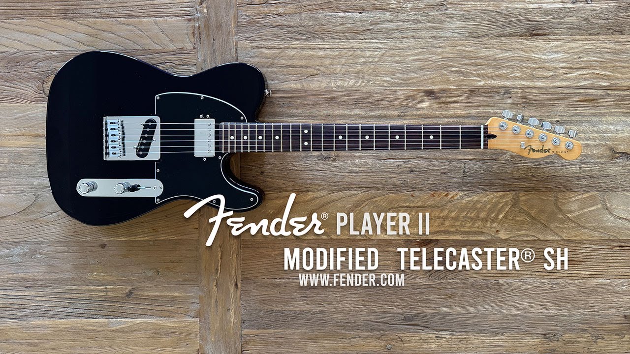 Fender: Player II Modified Telecaster® SH - YouTube
