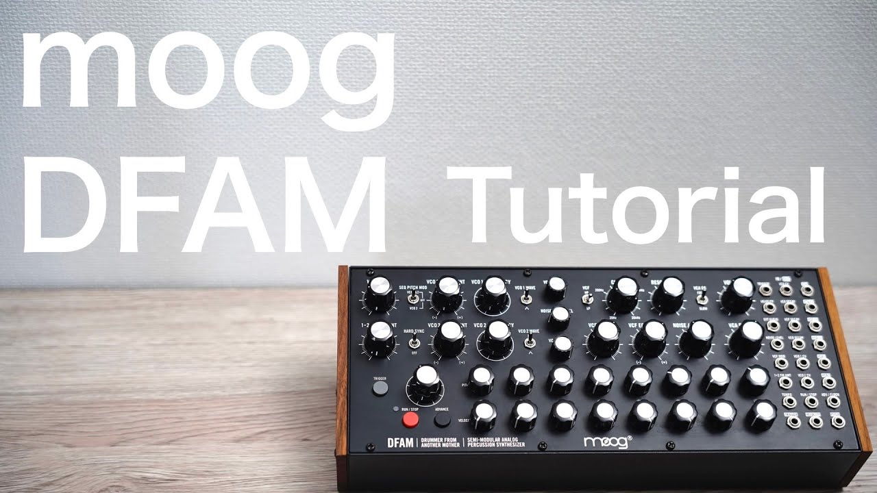 MOOG DFAMの楽しみ方｜畑中正人