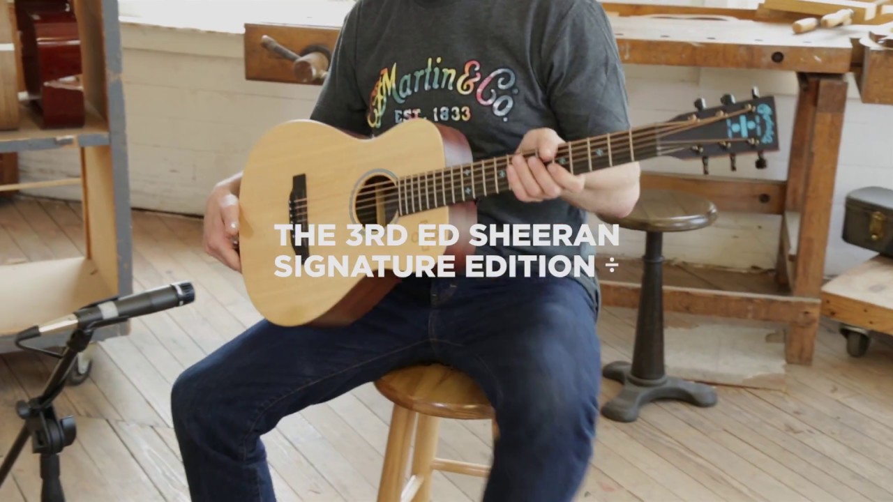 新製品！Martin エド・シーラン・シグネイチャーモデル「LX ED SHEERAN