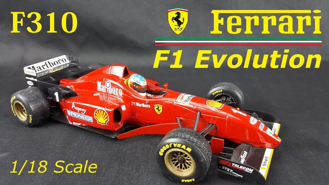 Ferrari F1 Evolution in 1/18 scale - 1996 F310 - YouTube