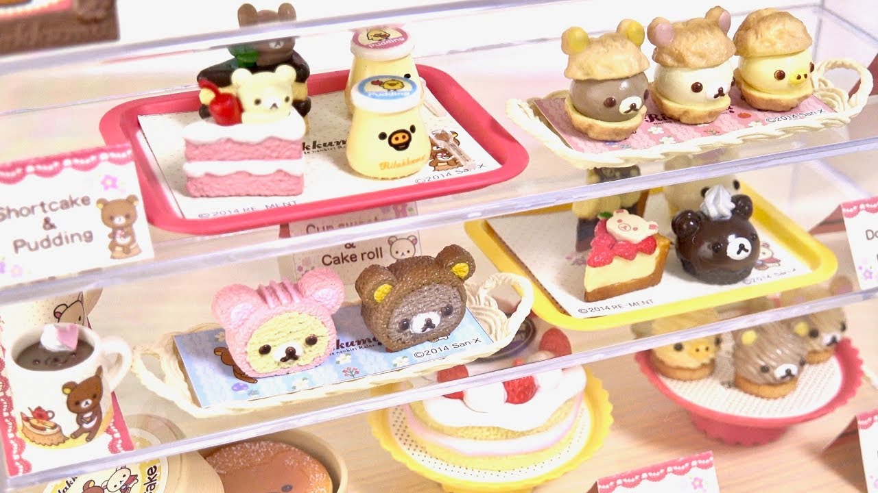 Rilakkuma Cake Shop Re-Ment - YouTube