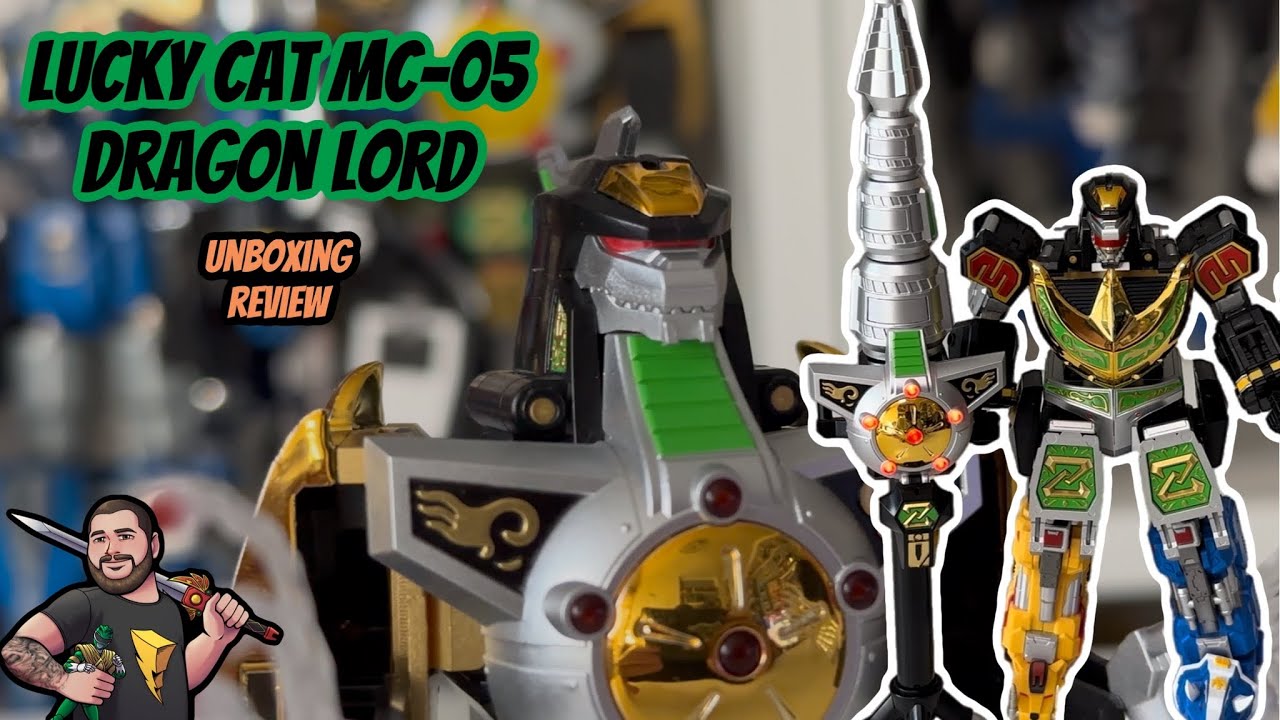 Power Rangers Dragonzord Lucky Cat Micro Cosmos Mc05 Dragon King