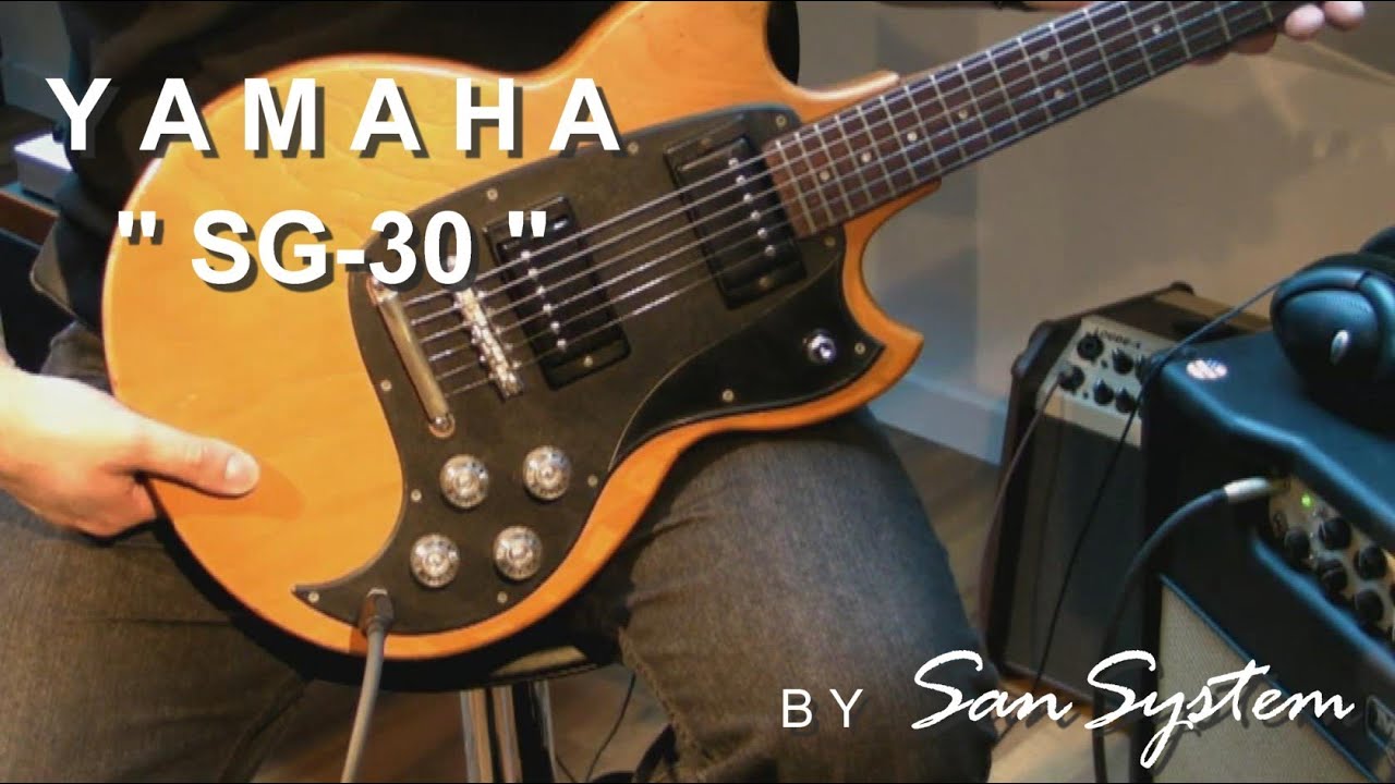 Yamaha SG-30 1976 - YouTube