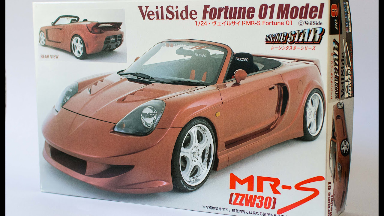 Fujimi 1/24 Veilside Toyota MRS MR-S ZZW30 Fortune 01 Model Kit