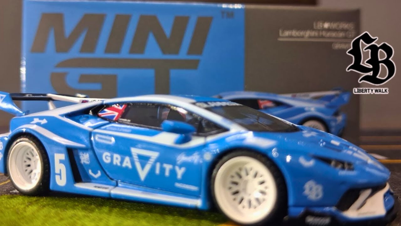 Unboxing Mini GT LB Works Lamborghini Huracan GT Gravity 1/64