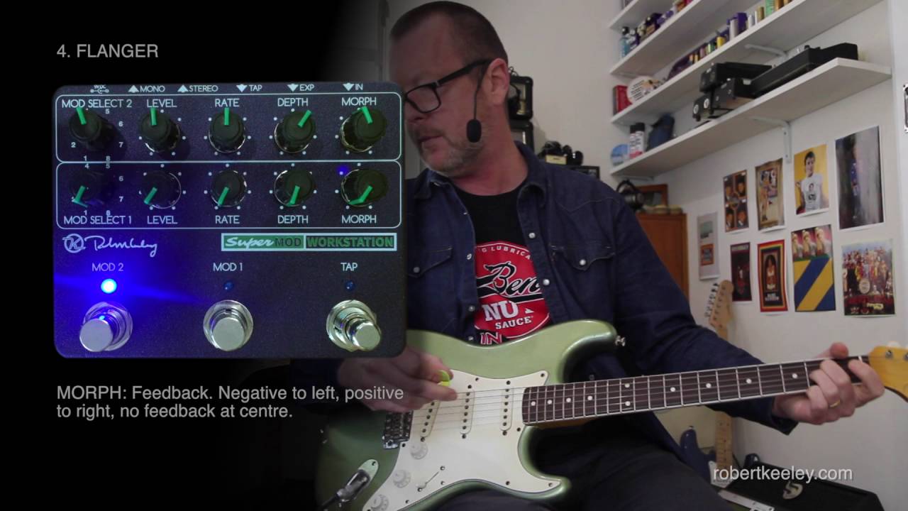 Keeley: SUPER MOD WORKSTATION - Modulation Bank 2 - YouTube