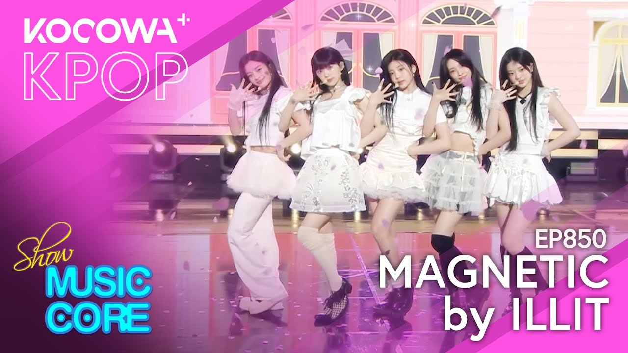 ILLIT - Magnetic | Show! Music Core EP850 | KOCOWA+ - YouTube