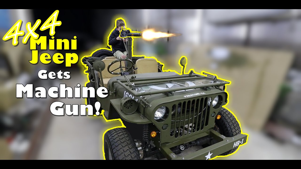 4x4 WILLYS MINI JEEP UPGRADES! 4x4 Car Build Willys Jeep Full Auto