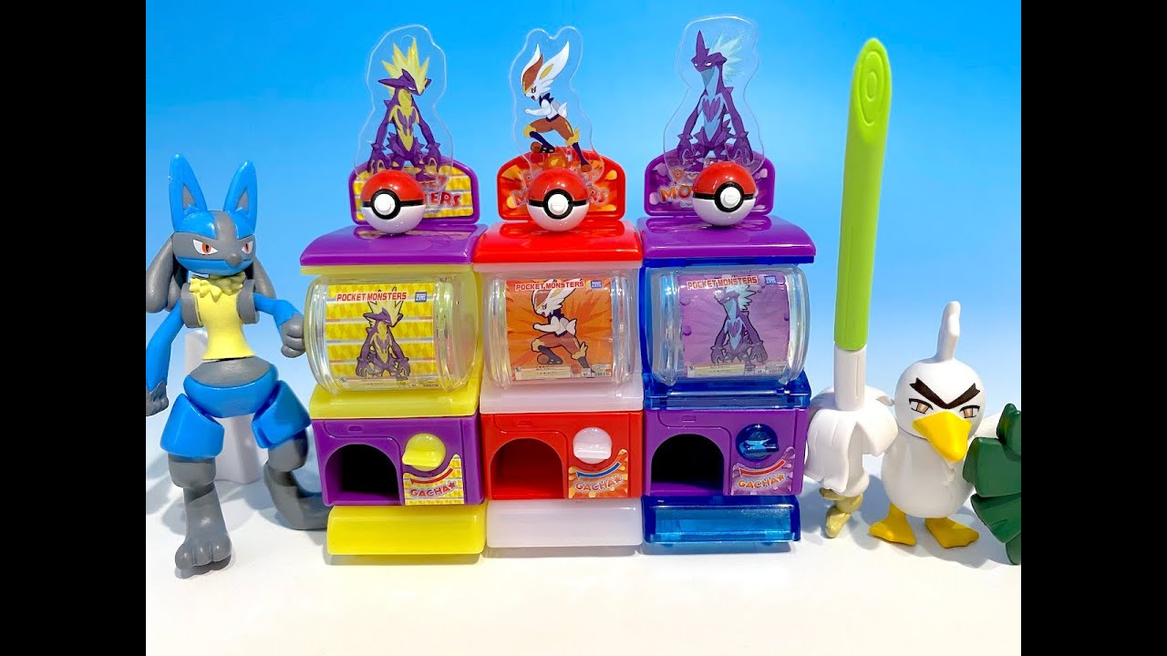 Gashapon Pokemon Mini Mini Gacha Poke Machine Figure Collection 2