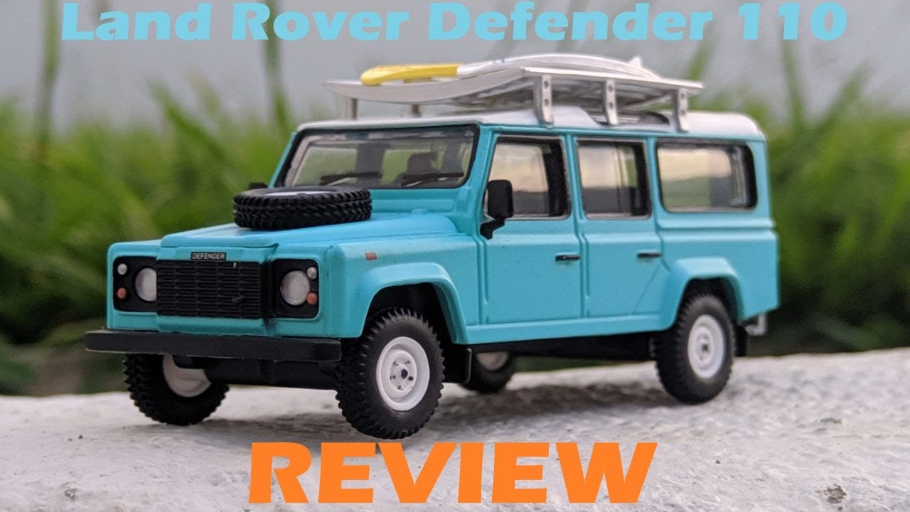 1/64 series Episode 9: Land Rover Defender 110 (Light Blue with
