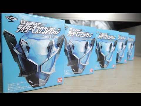 The Kamen Rider Mask Collection and so forth is a divine lineup