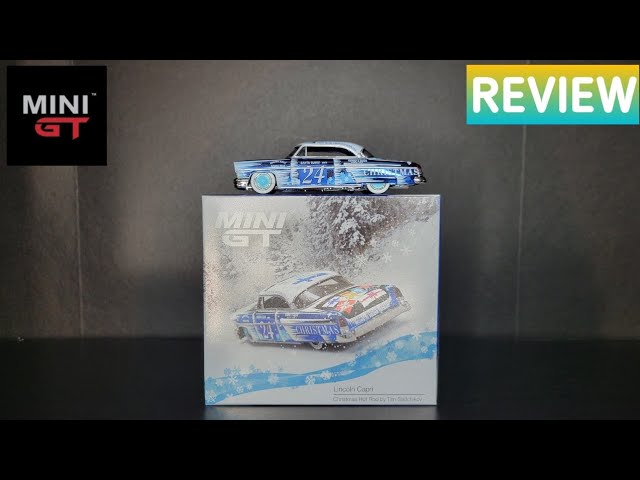 Mini GT Christmas Edition! Lincoln Capri Hot Rod Set - REVIEW