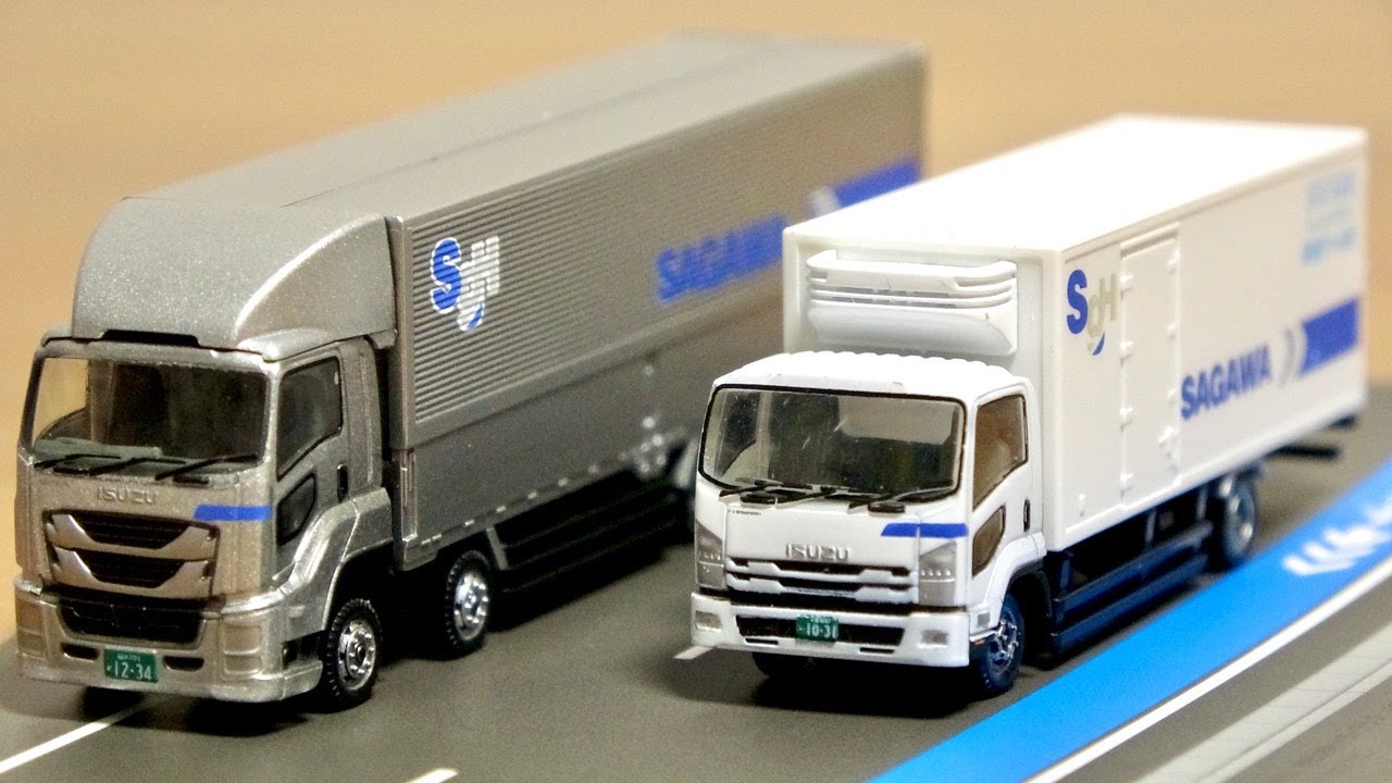 The best realistic Sagawa Express trucks! The Truck Collection