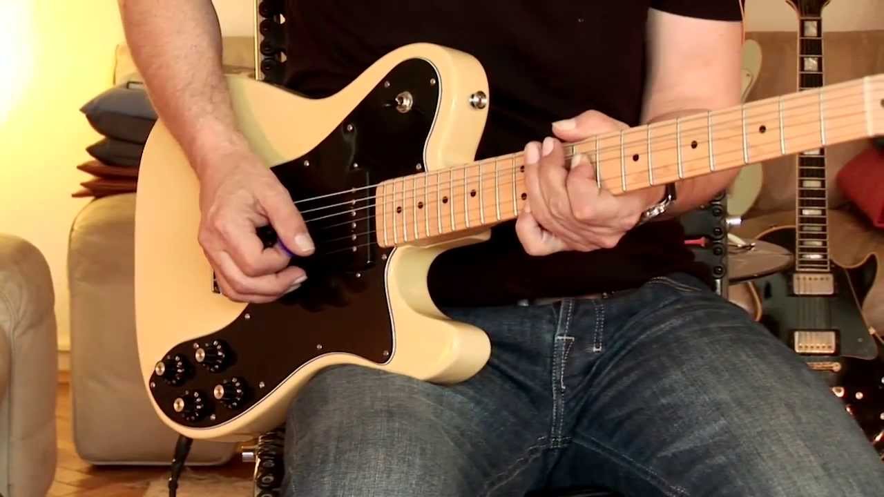 Fender Squier Telecaster Custom II - YouTube