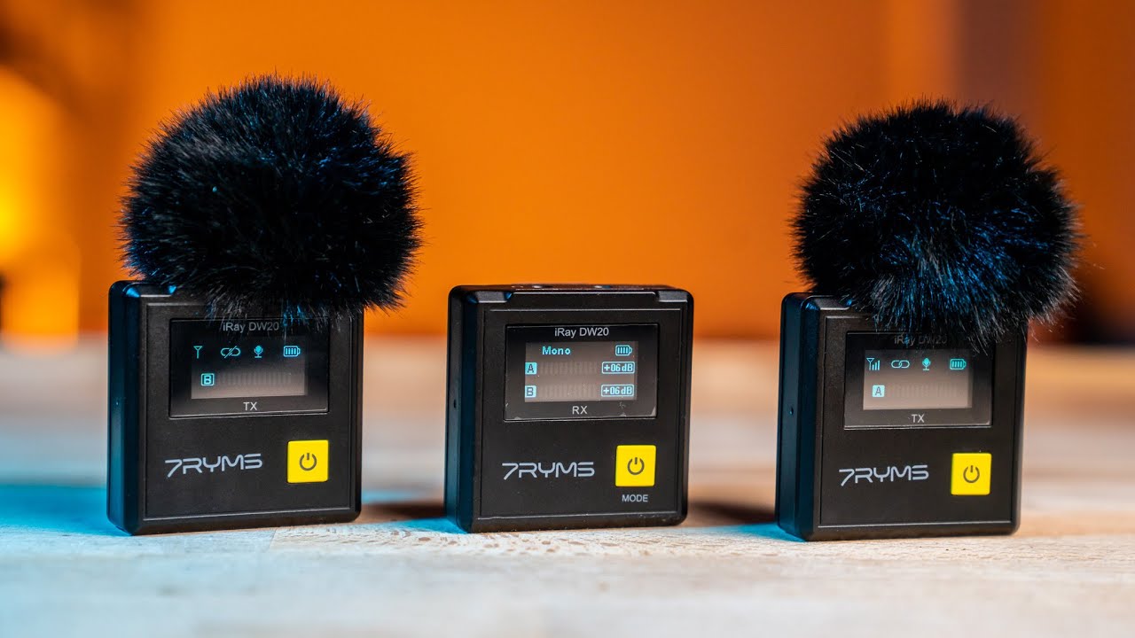 Best Wireless Mic Under $200? | 7RYMS iRay DW20 Review - YouTube