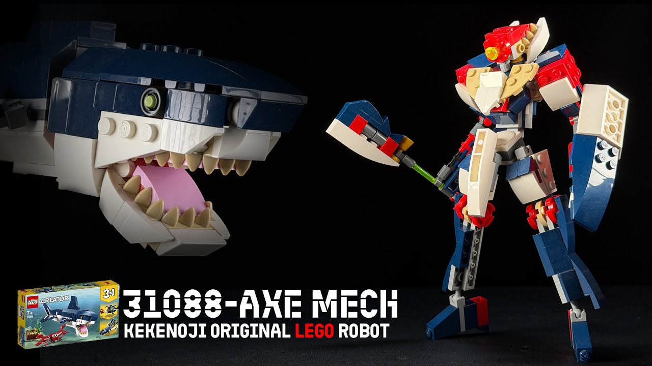 LEGO 31088 Axe Mech | Alternate Build Robot (MOC) - YouTube