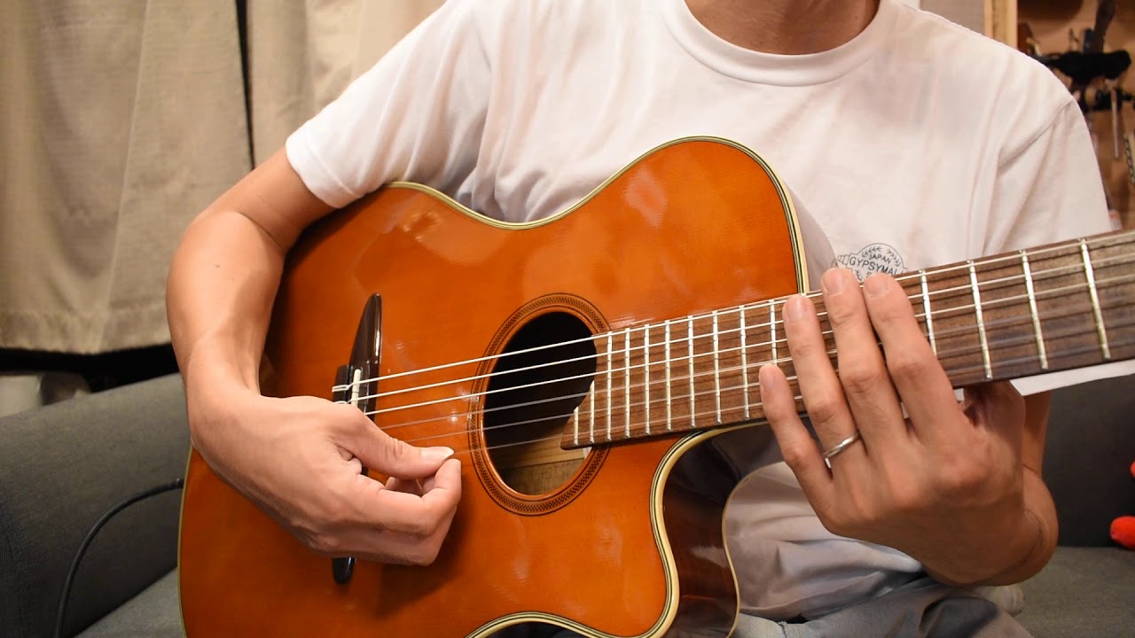 USED/YAMAHA APX-7N@guitarshoptantan - YouTube
