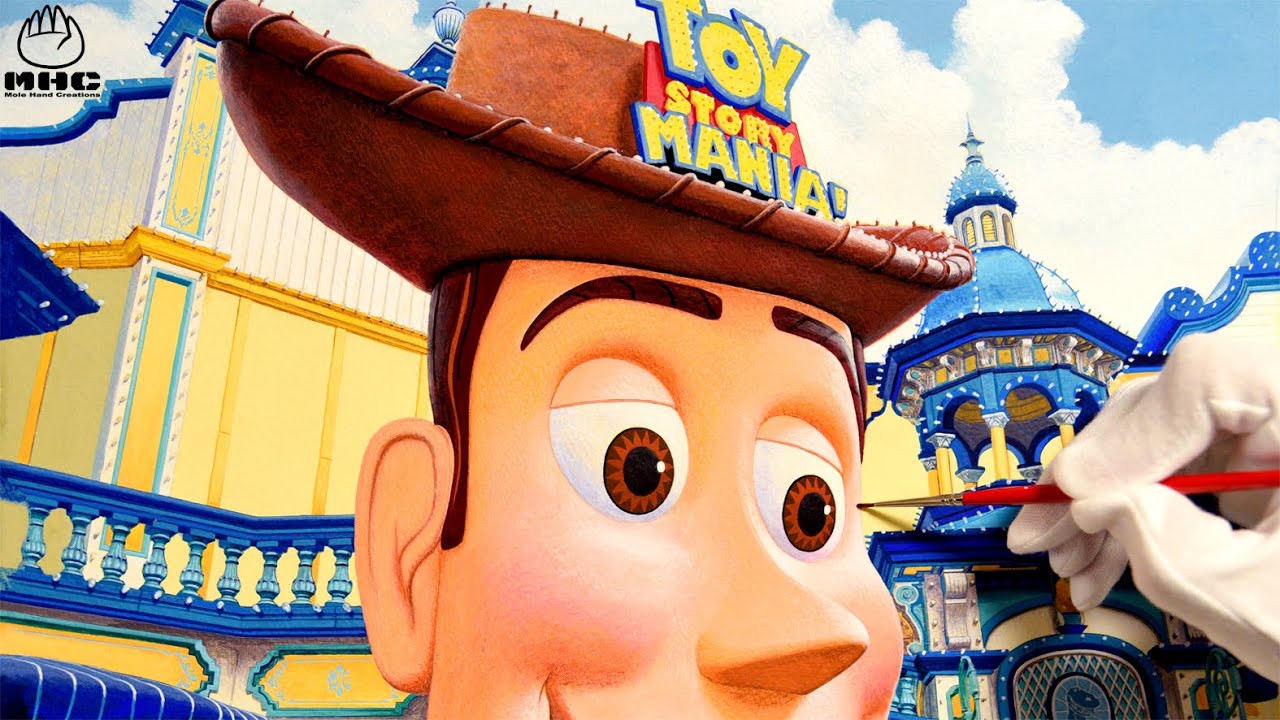 東京ディズニーシーを描く！「トイ・ストーリー・マニア！(Toy Story