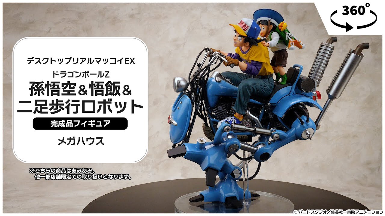 デスクトップリアルマッコイEX ドラゴンボールZ 孫悟空＆悟飯＆二足