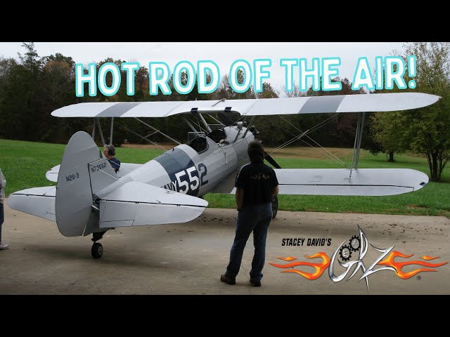 Stearman PT-17 Biplane: Hot Rod of the Air & Hazy, Dull Headlight