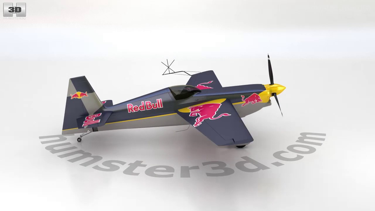 ジブコ・エッジ540 アクロバット機 3Dモデル - ダウンロード 小型