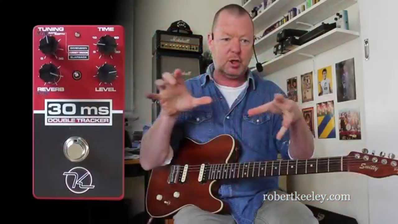 Keeley: 30 ms DOUBLE TRACKER - Demo - YouTube