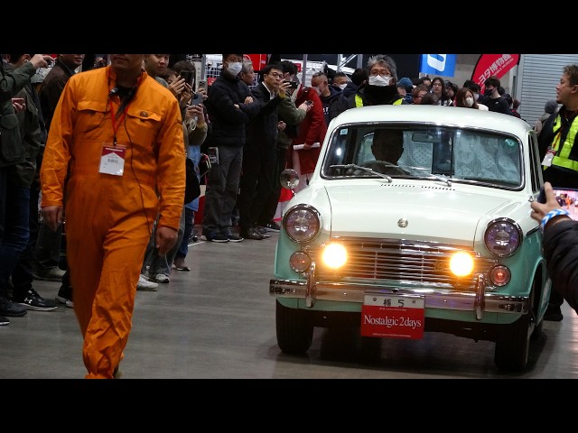 初代ブルーバード DATSUN 日産 選ばれし10台走行入場 ノスタルジック2