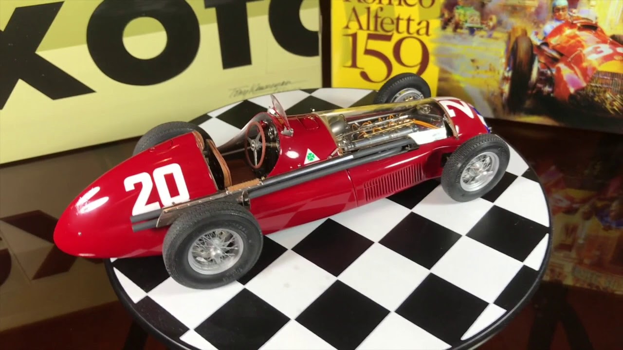 Alfa Romeo Alfetta M159 1951 Exoto 1:18 scale - YouTube
