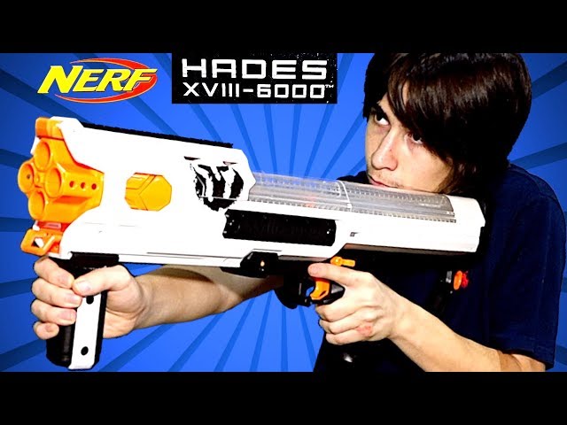 NERF GUN REVIEW: Nerf Rival Hades XVIII-6000 - YouTube