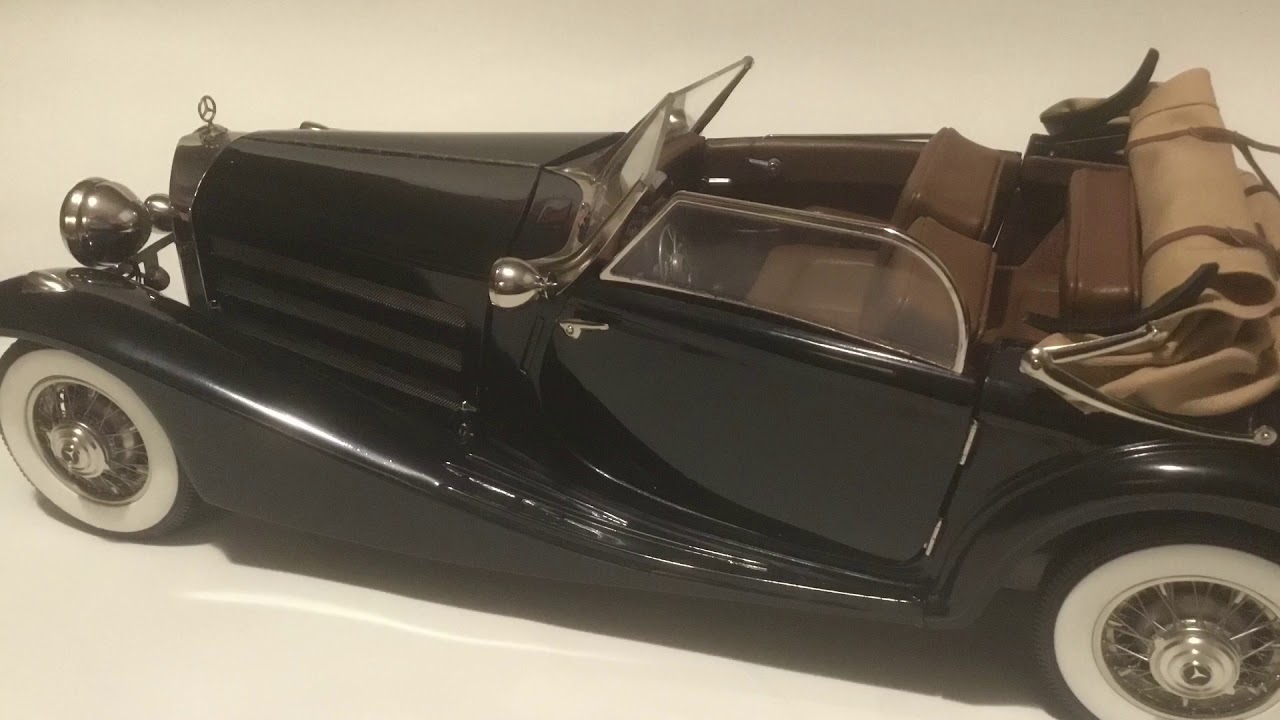 Pocher 1/8 1935 Mercedes Cabriolet 500K Build - Completed - YouTube