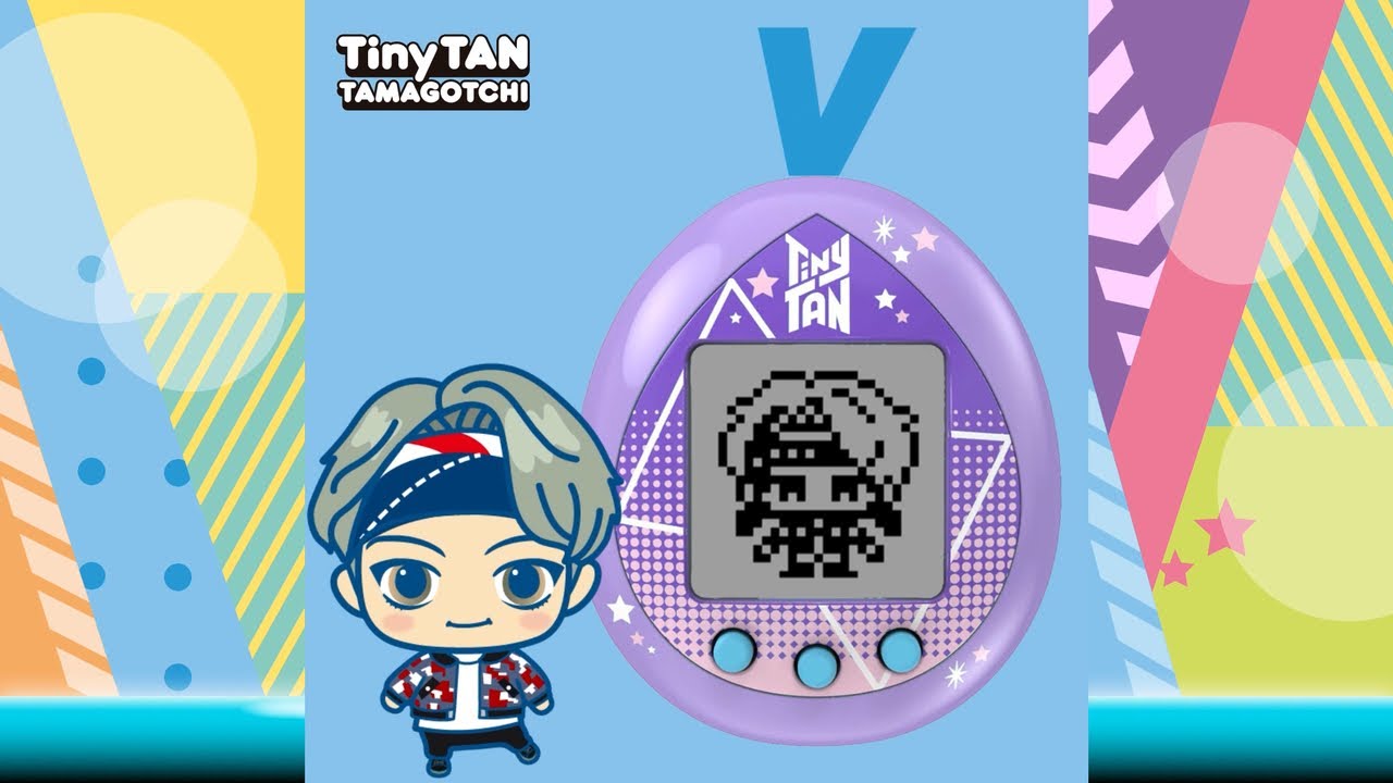 TinyTAN」のたまごっち『TinyTAN Tamagotchi』が登場！-V ver.- - YouTube