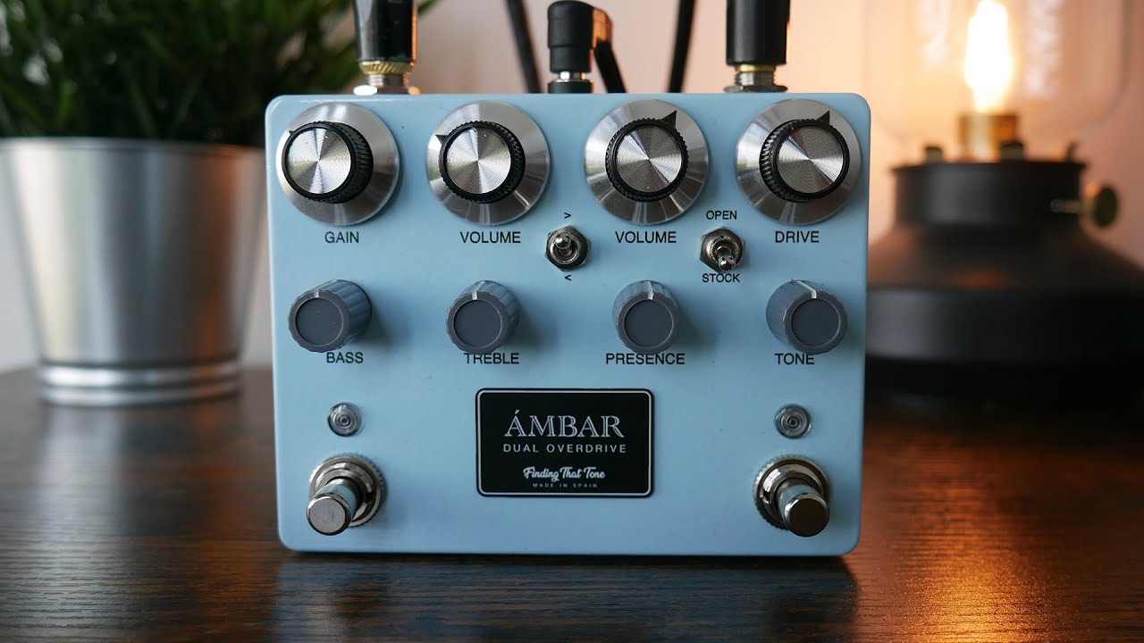 Finding That Tone - ÁMBAR | Dual Overdrive Demo (No talking) - YouTube