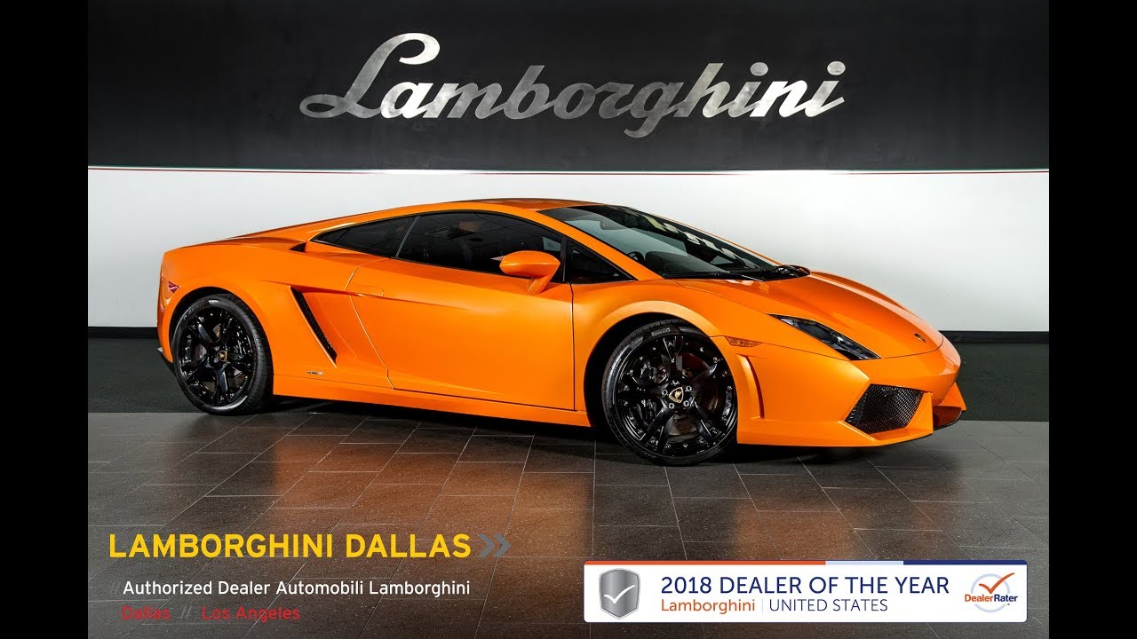 2009 Lamborghini Gallardo LP 560-4 Arancio Borealis L1071 - YouTube