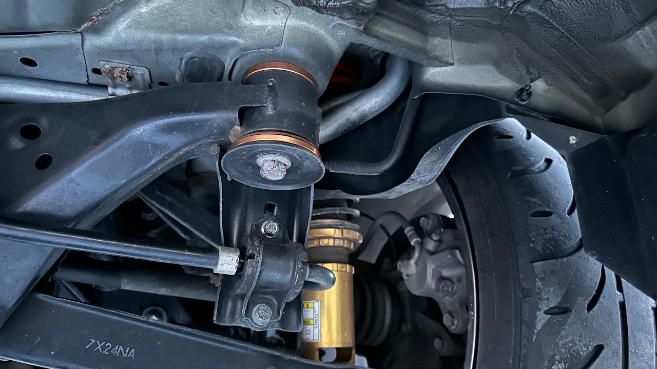 86/BRZ】【ZN6/ZC6】【これは変わる】リアメンバースペーサー取り付け