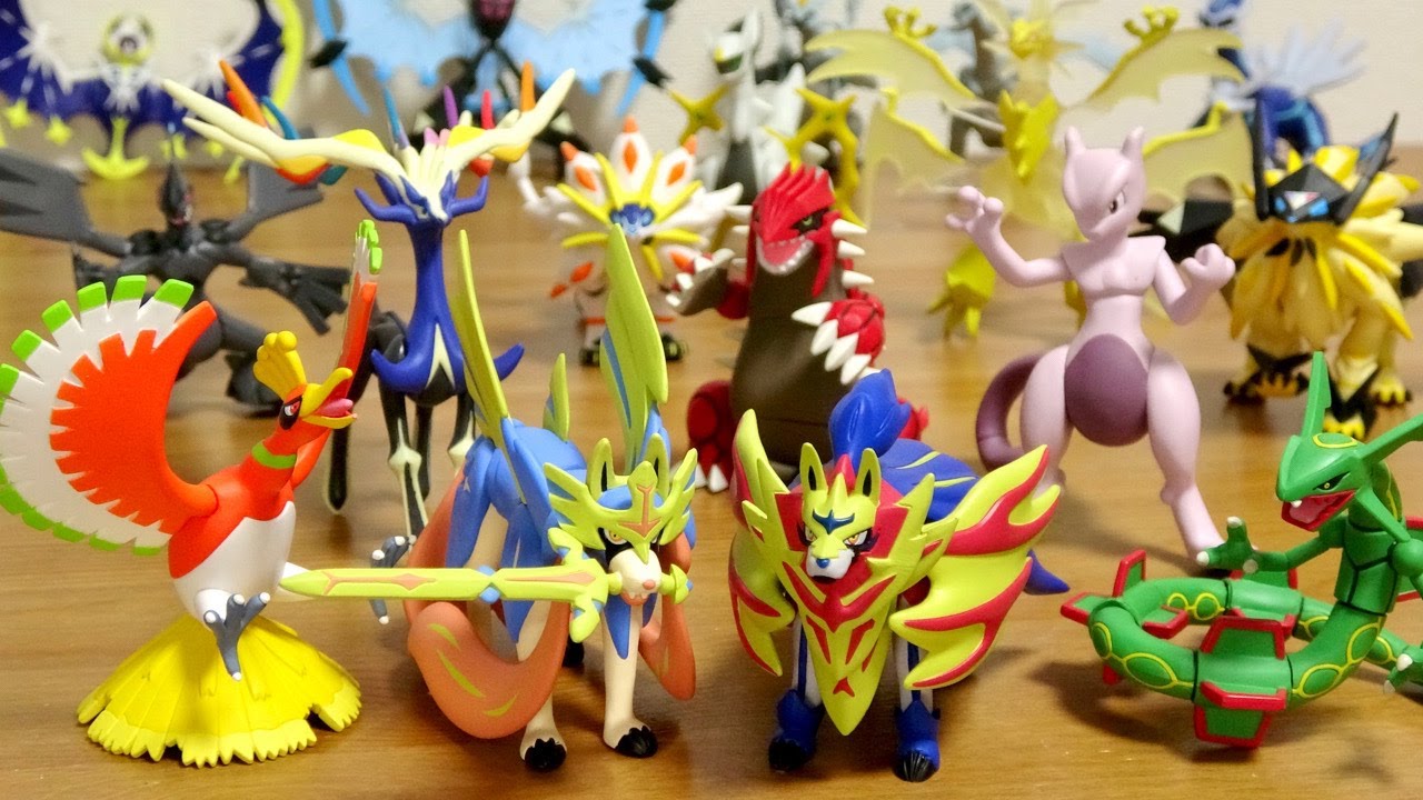 伝説のポケモンたちを手に取って楽しめる！モンスターコレクション